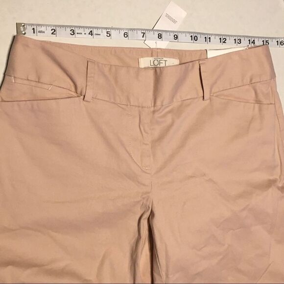 LOFT Ann Taylor Julie Cropped Curvy Stretch Pants - Picture 3 of 4